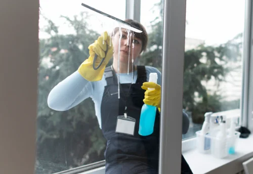 Nettoyage de vitres intérieures et extérieures à Gigny